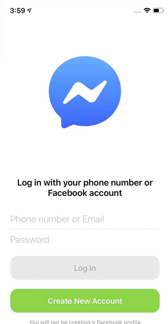 Recover Fb Messenger account online