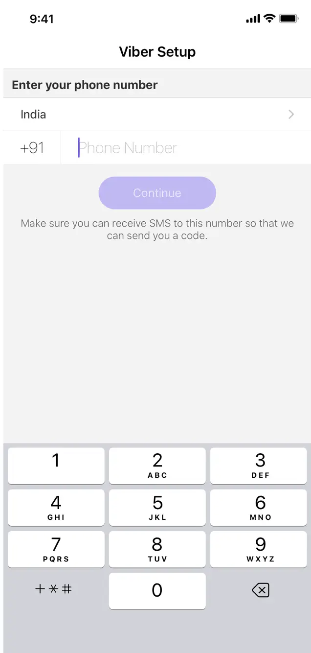 Viber-account herstellen Swift Key | AppMsr