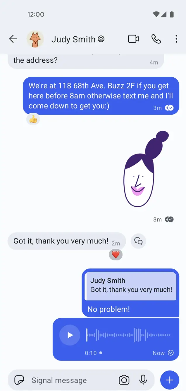 Compte Signal Chat Tracker | AppMsr