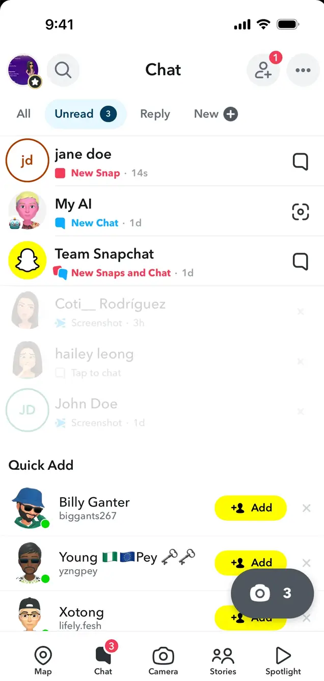 Ứng dụng theo dõi tài khoản Snapchat | AppMsr
